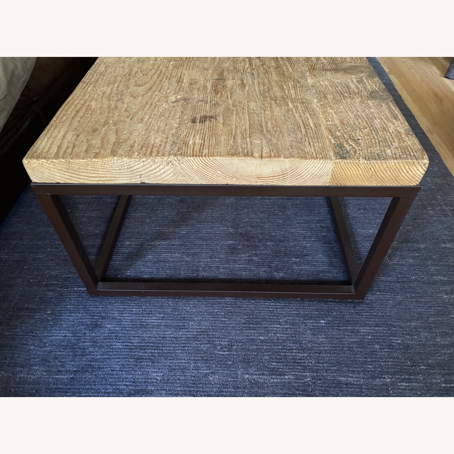 Restoration Hardware Reclaimed Wood Coffee Table - image-2