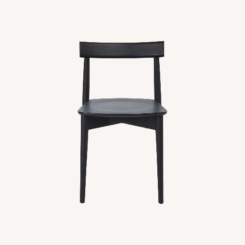 Used DWR Lara Side Chair Black for sale on AptDeco