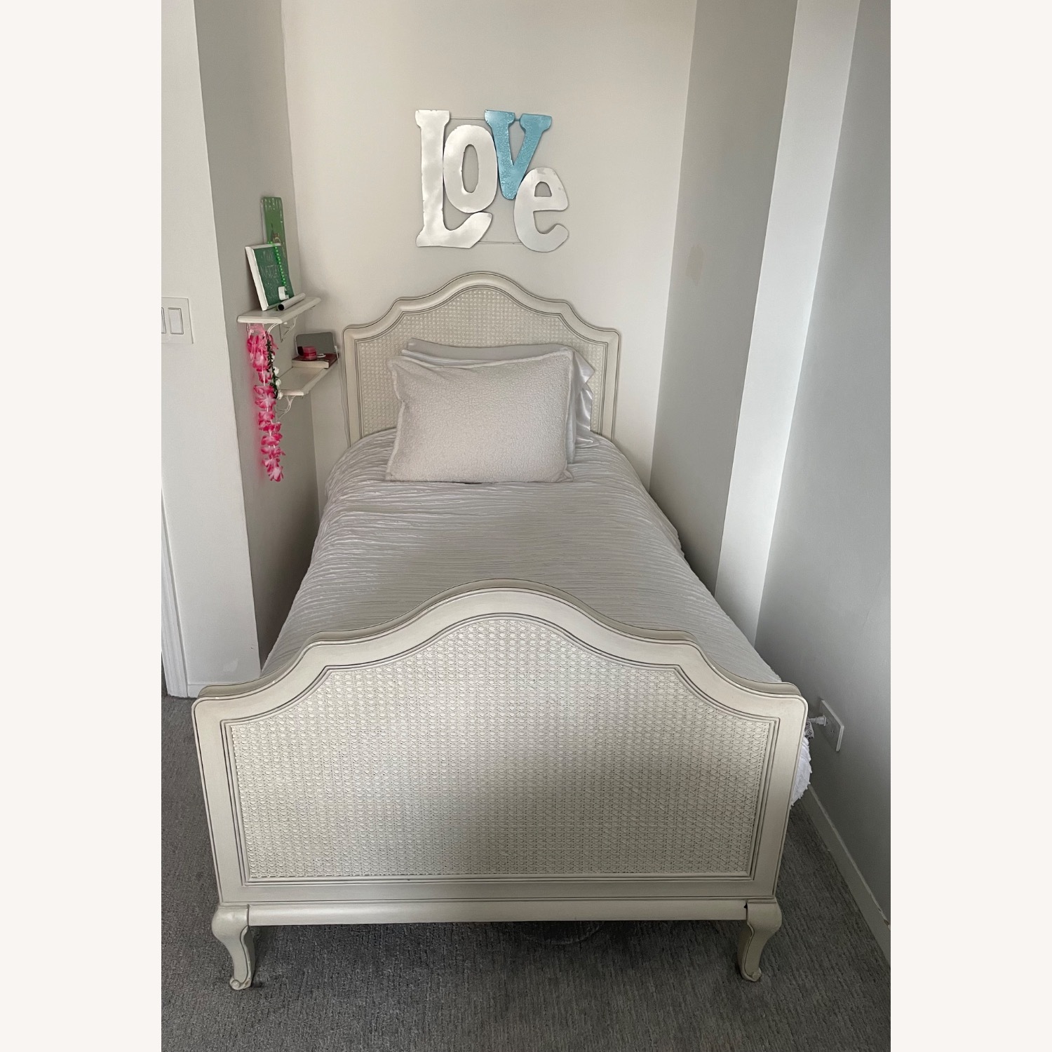 Restoration Hardware Marcelle Twin Bed - image-5