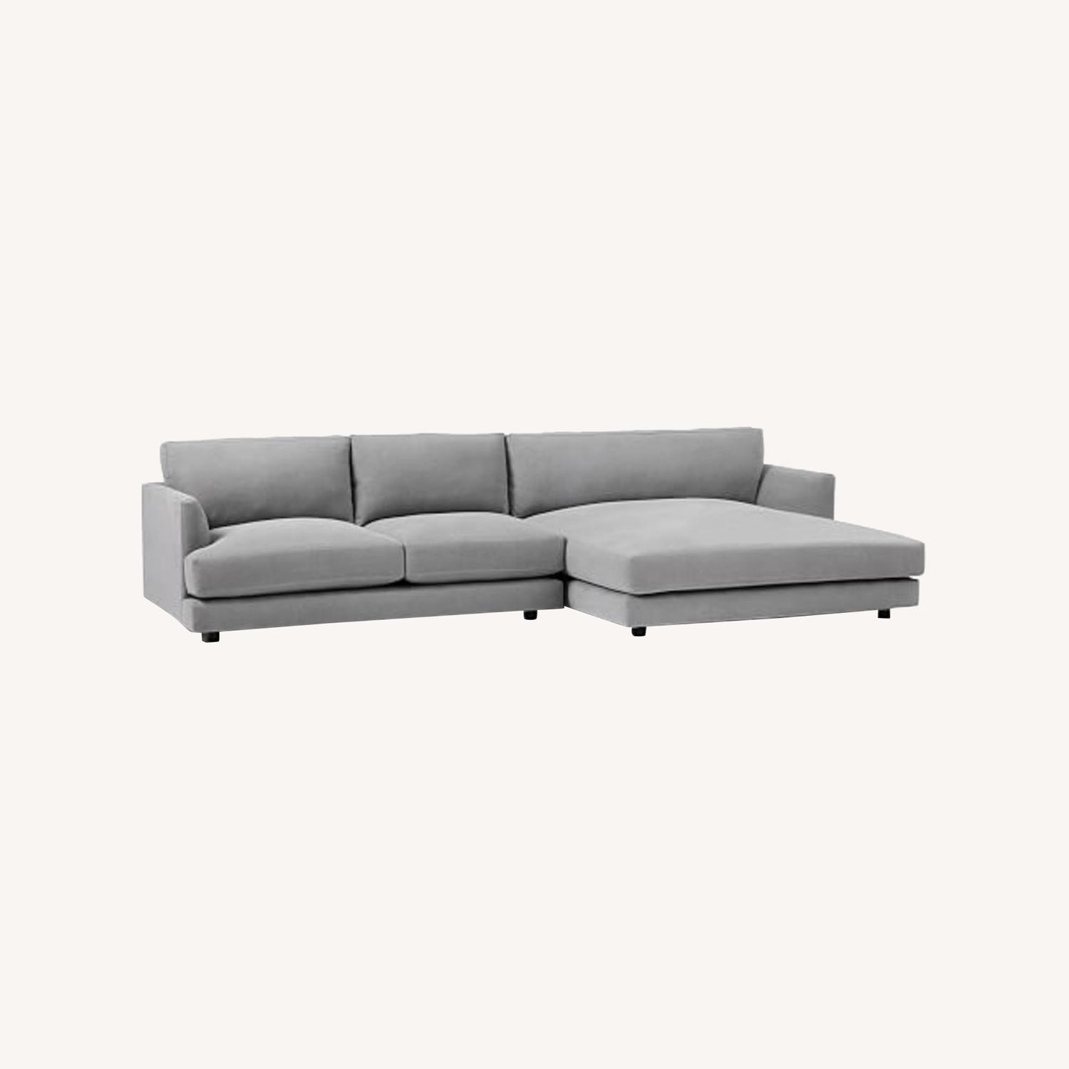 West Elm Sectional Sofa - image-0
