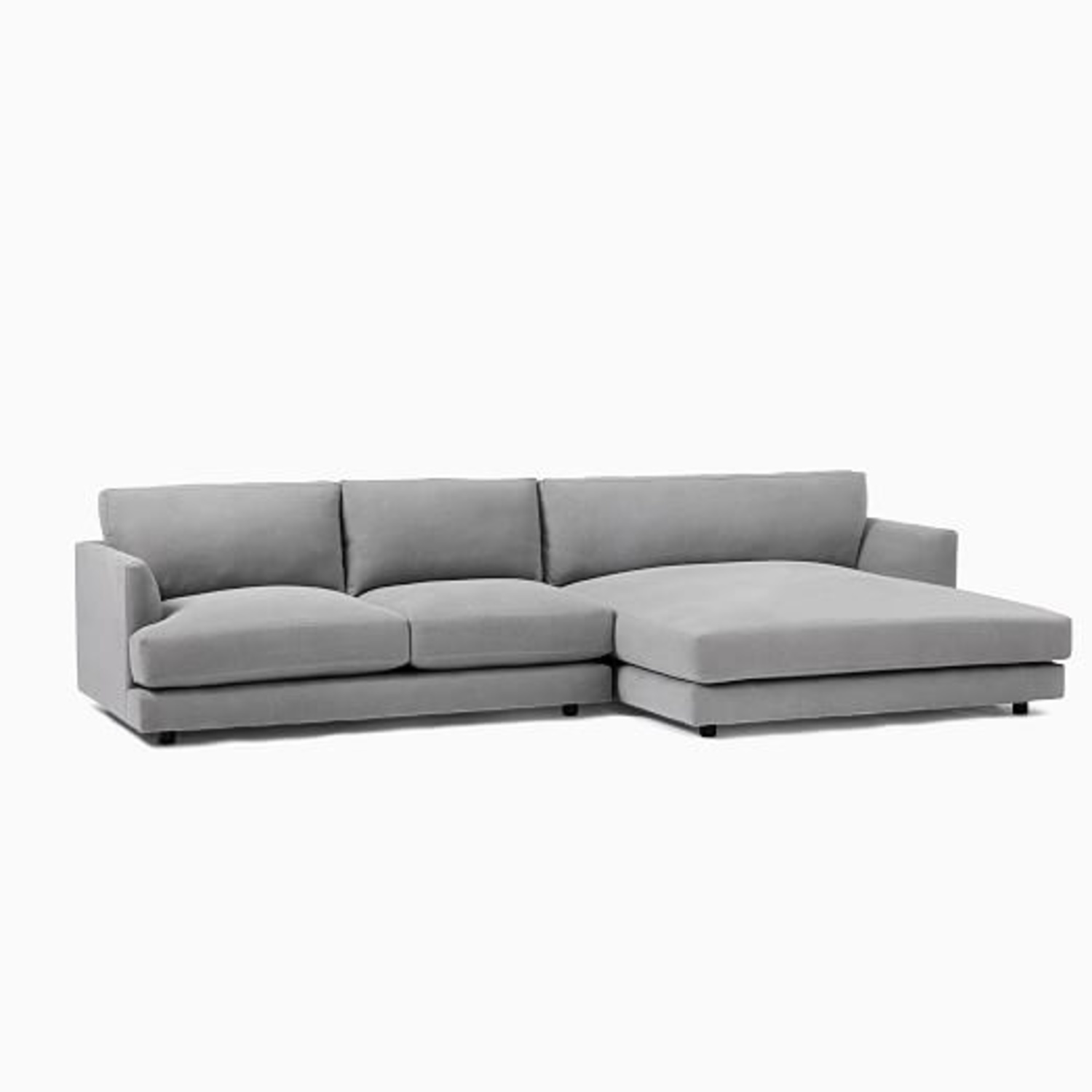 West Elm Sectional Sofa - image-9