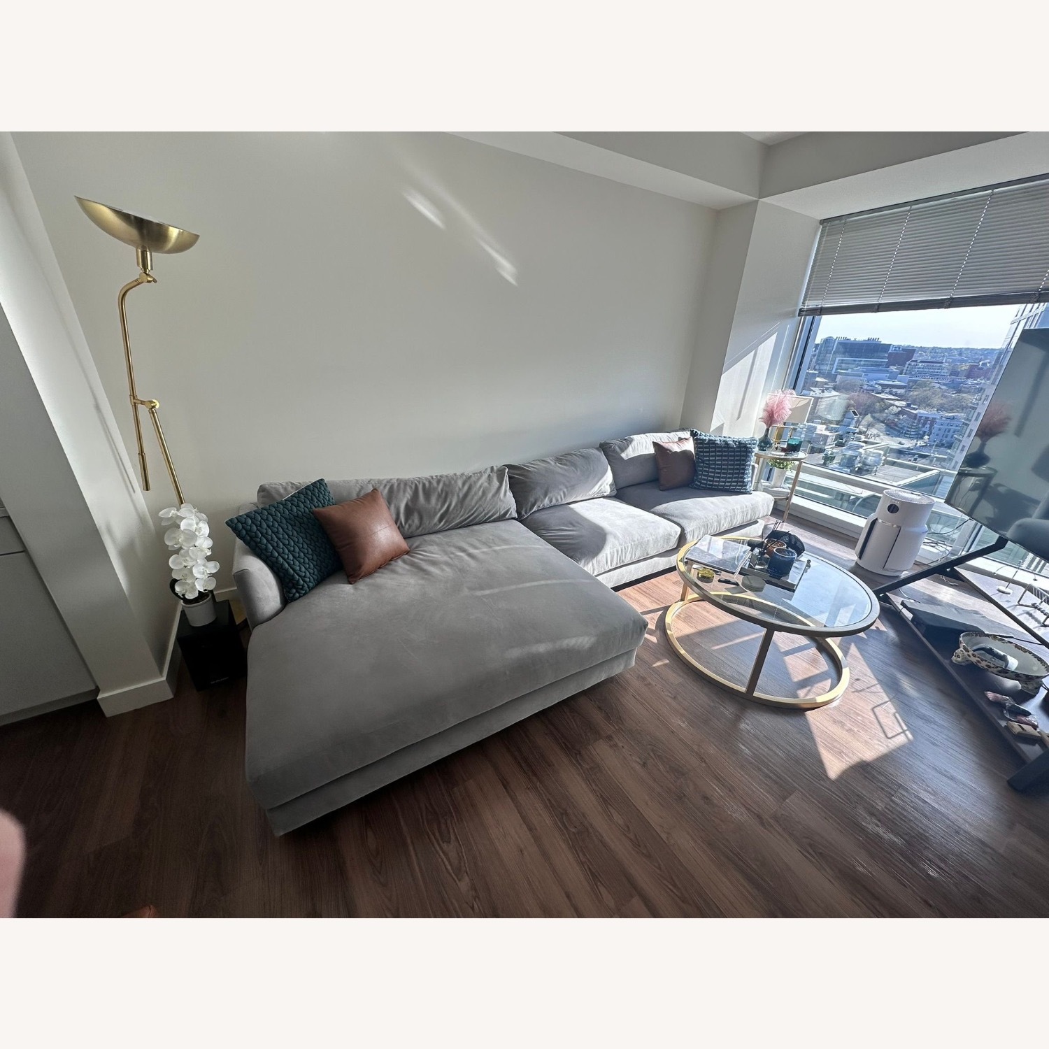 West Elm Sectional Sofa - image-4