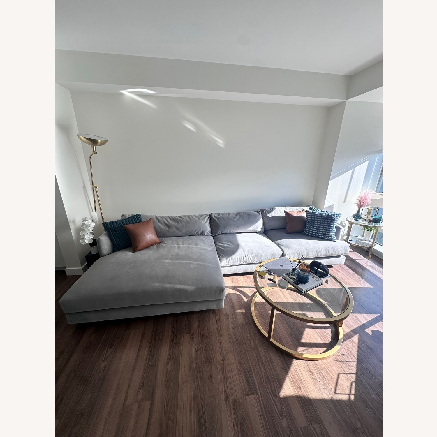 West Elm Sectional Sofa - image-2