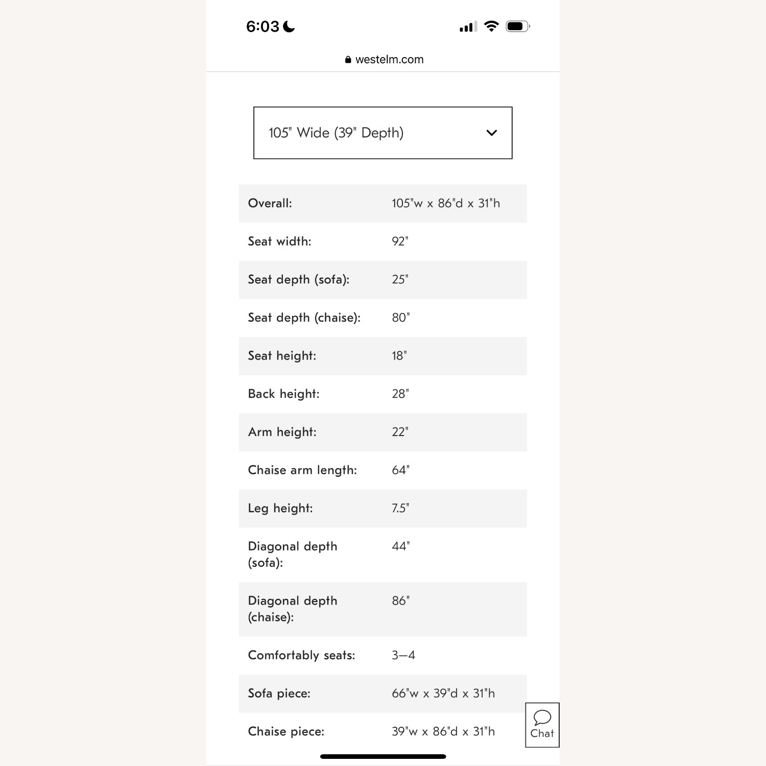 West Elm Andes 2.5 Seater Sectional - image-6