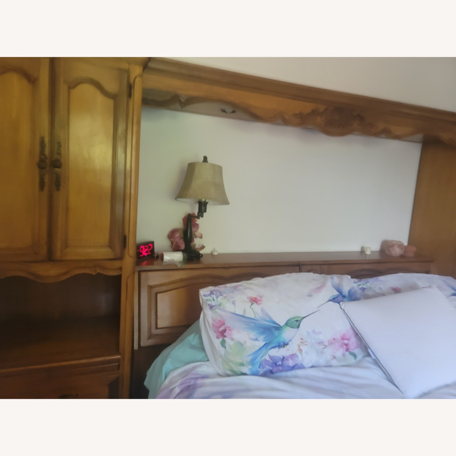 Pecan Wood King Headboard - image-3