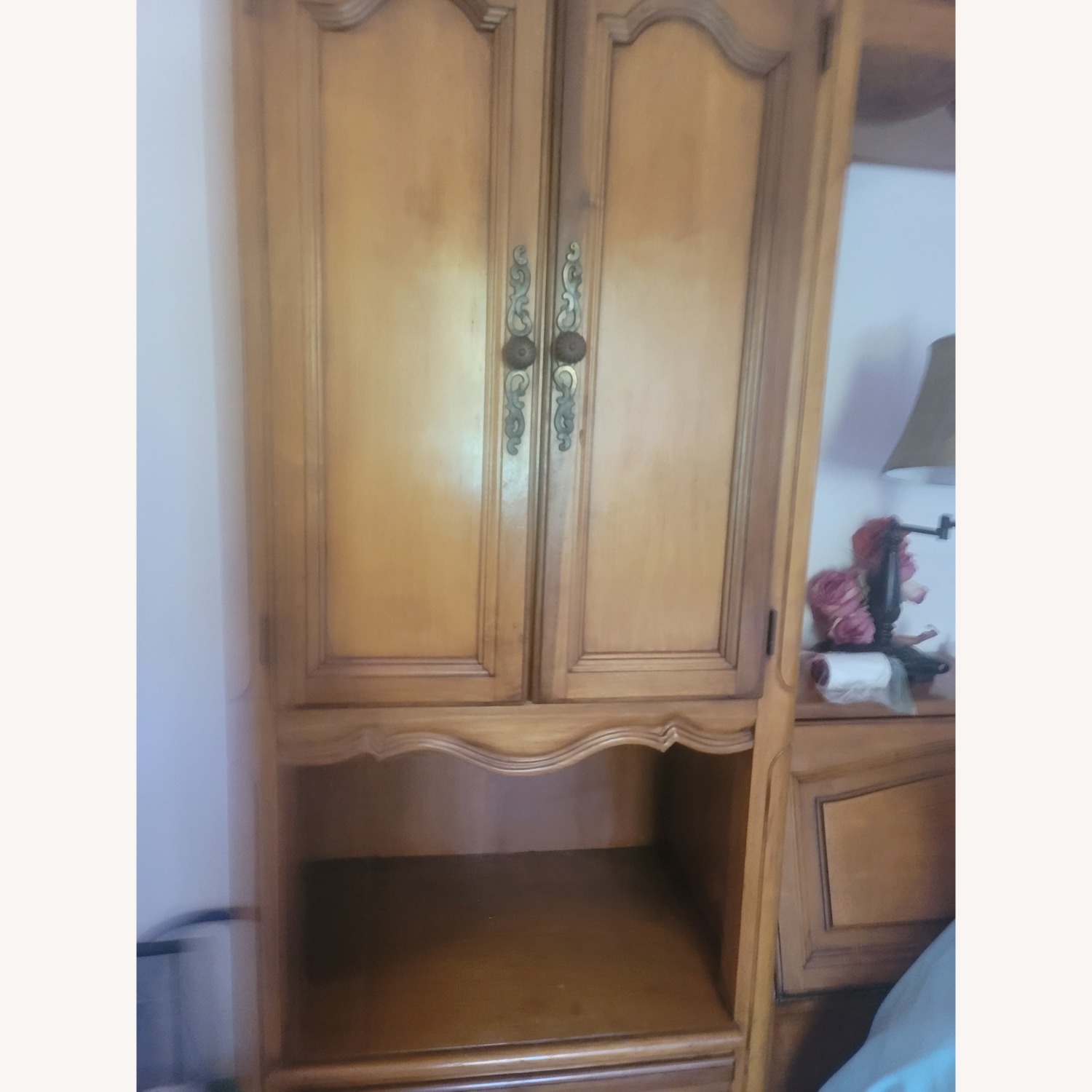 Pecan Wood King Headboard - image-2