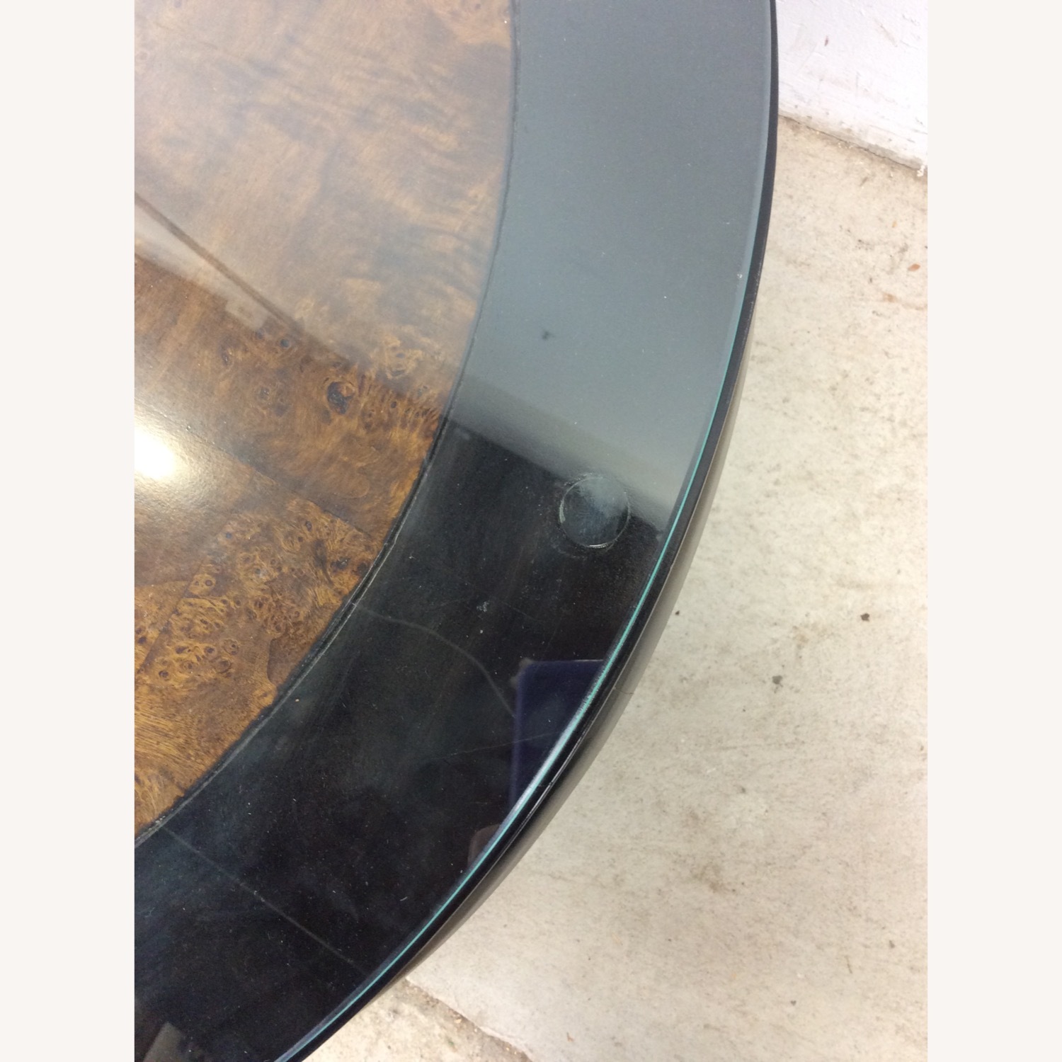 Mid Century Ming Style Coffee Table with Burlwood - image-9