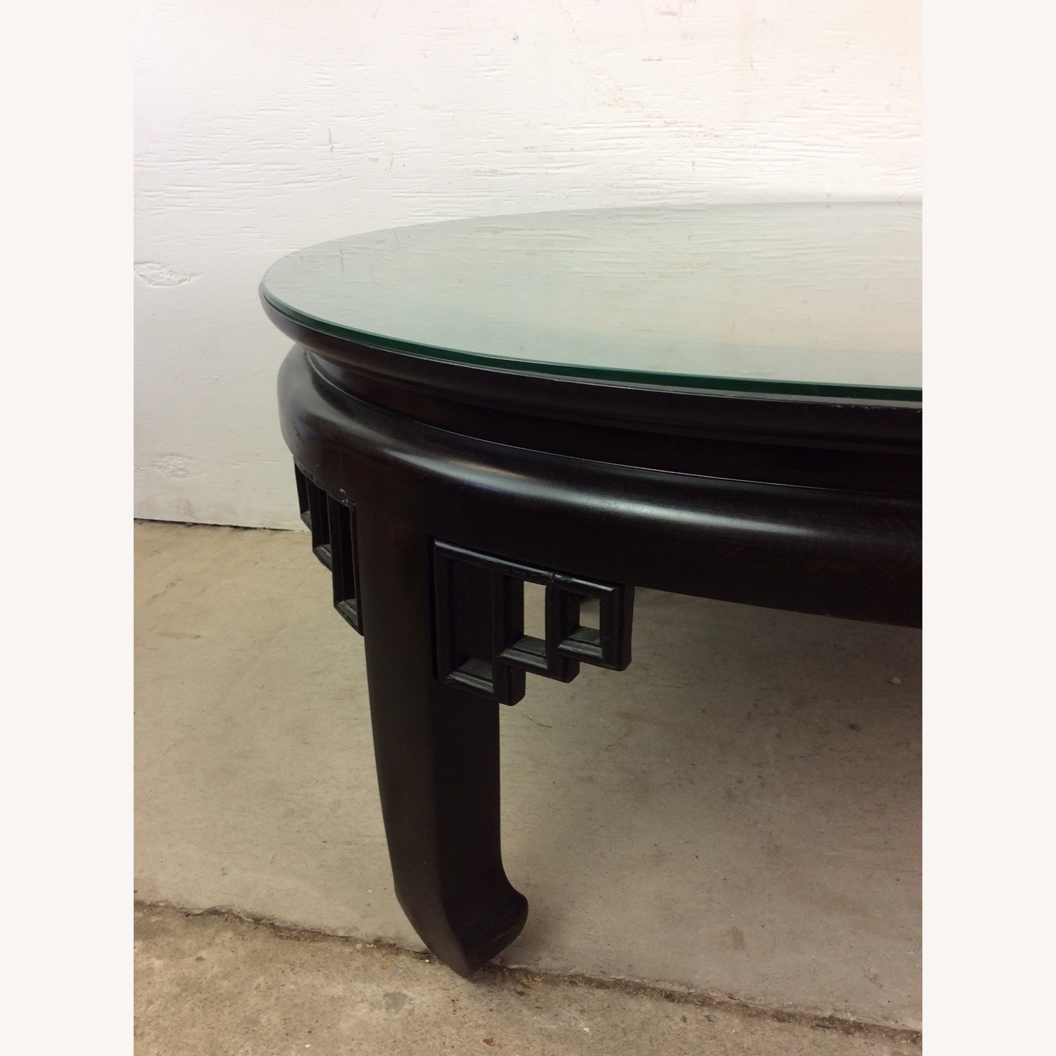 Mid Century Ming Style Coffee Table with Burlwood - image-18