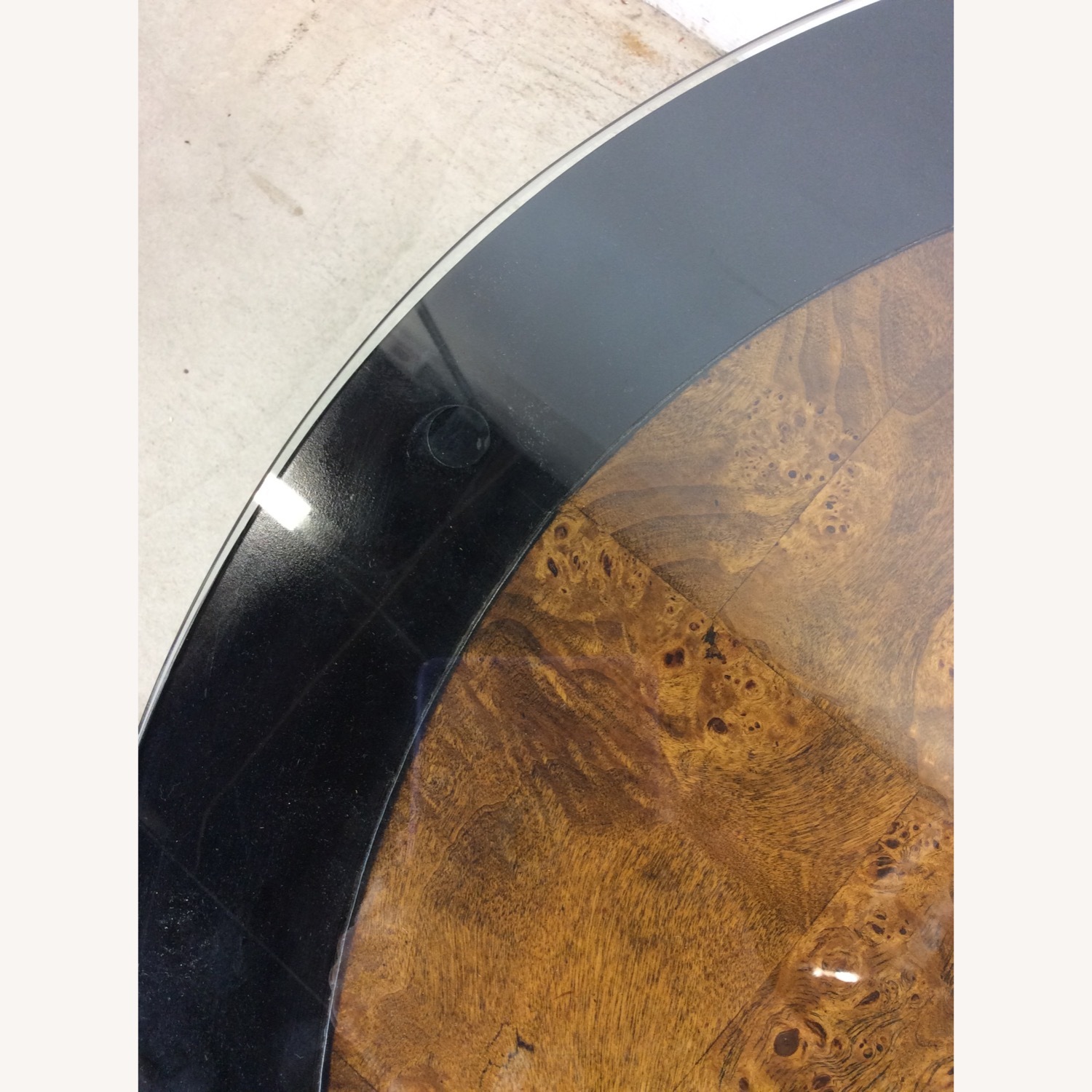 Mid Century Ming Style Coffee Table with Burlwood - image-10