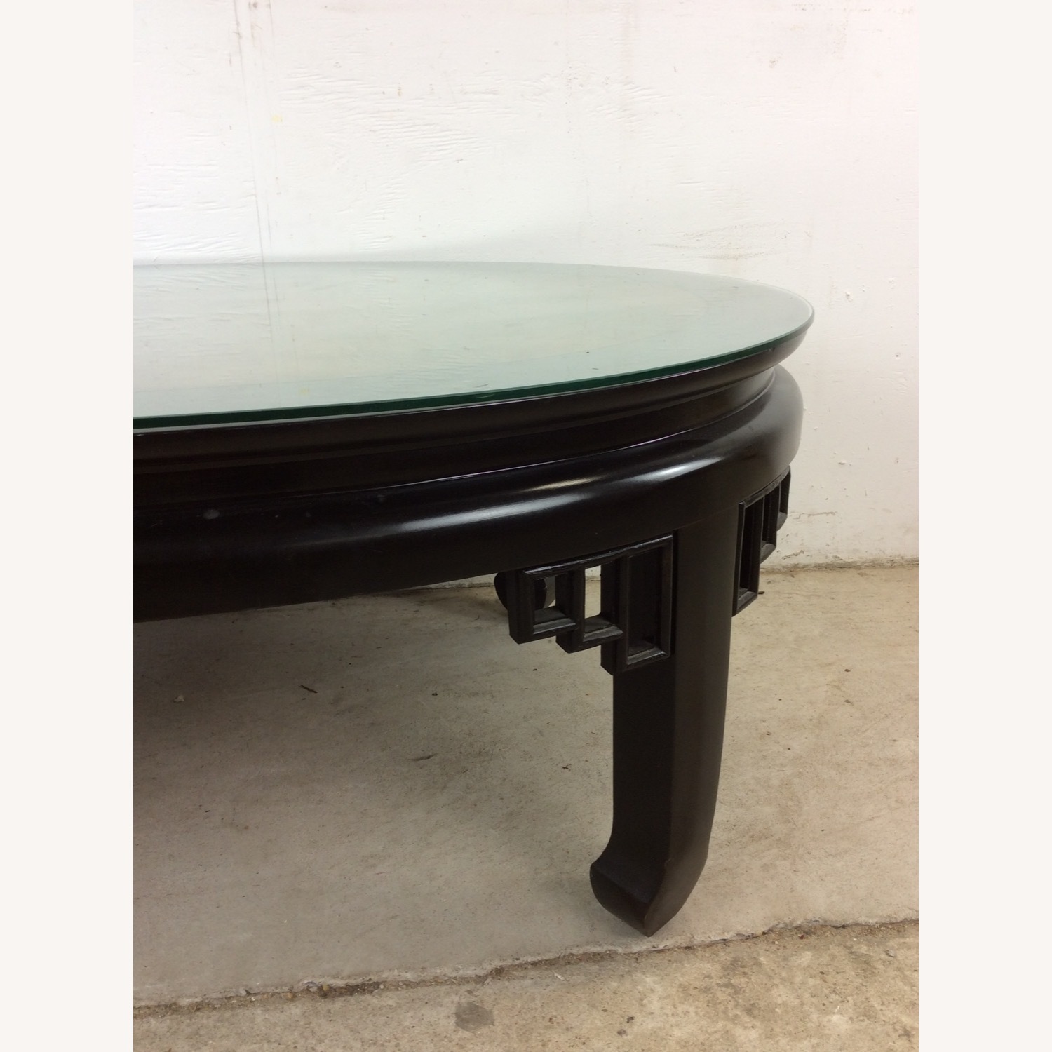 Mid Century Ming Style Coffee Table with Burlwood - image-19