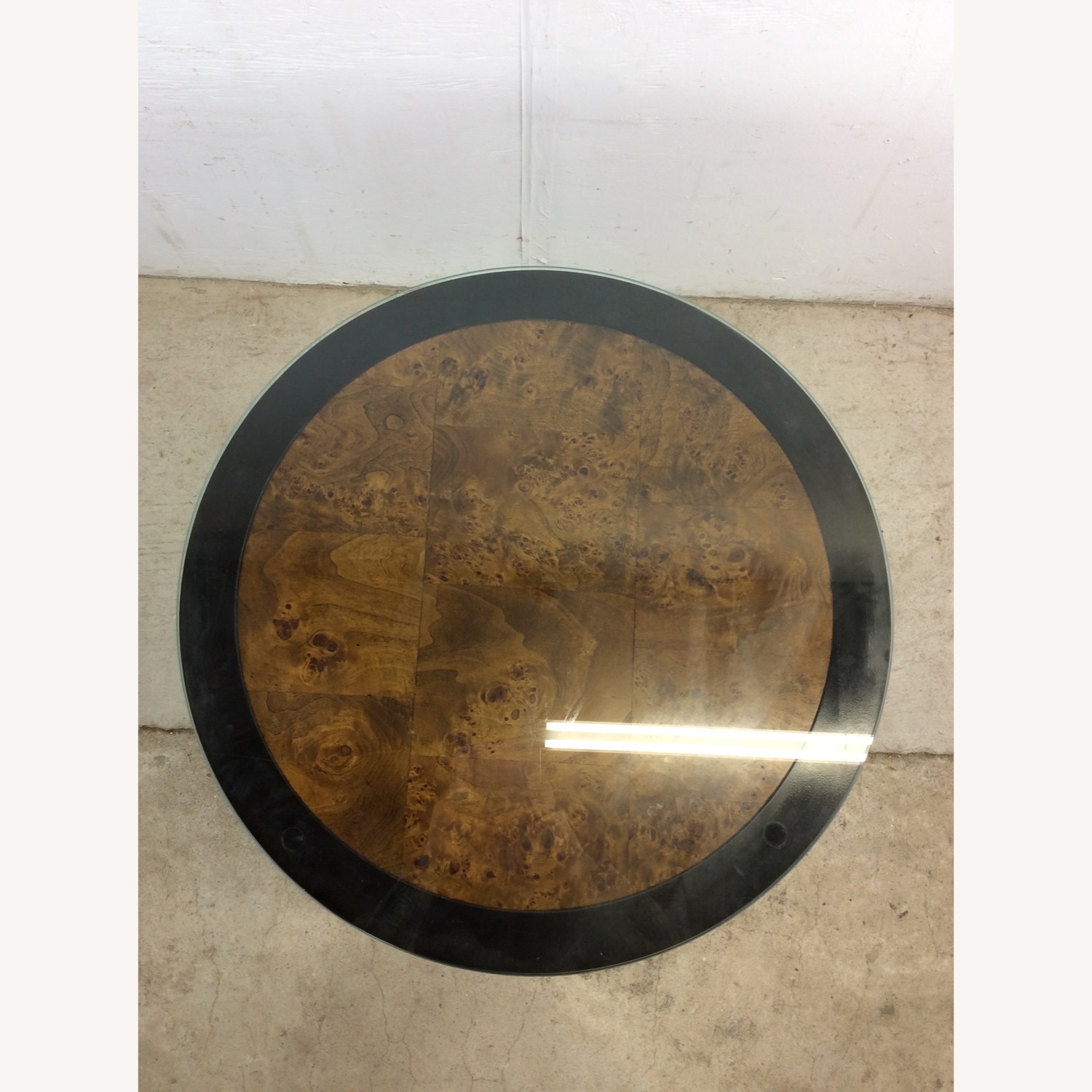 Mid Century Ming Style End Table with Burl Top - image-21