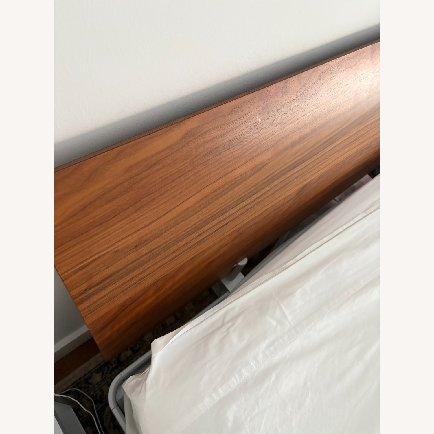Desgin Within Reach Min Queen Bed Walnut - image-4