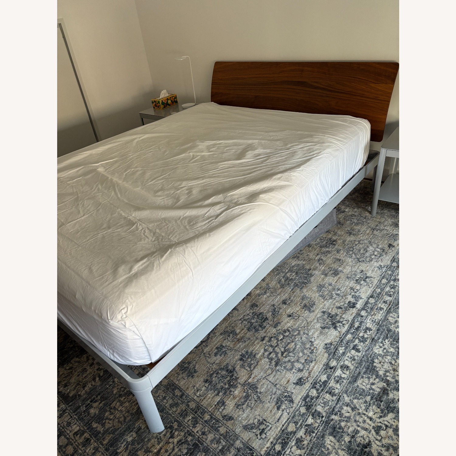 Desgin Within Reach Min Queen Bed Walnut - image-1