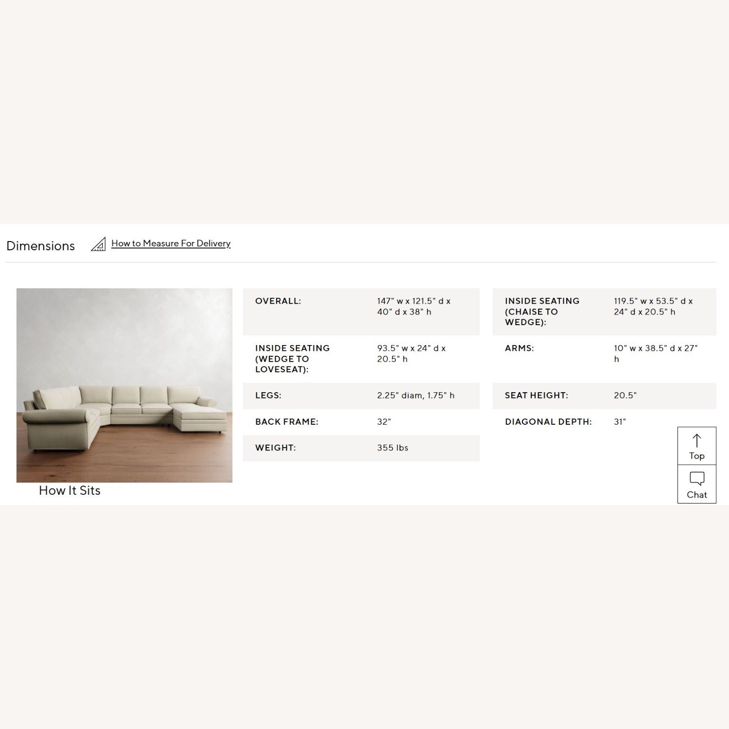  Pottery Barn Pearce Sectional with Chaise  - image-10