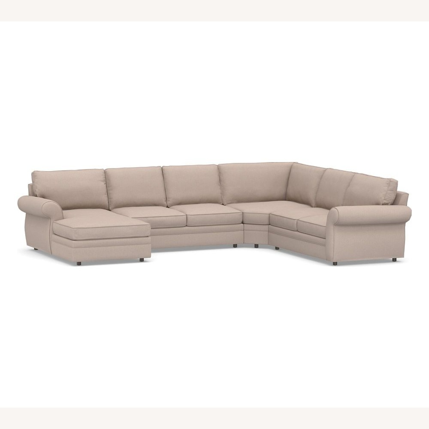  Pottery Barn Pearce Sectional with Chaise  - image-12