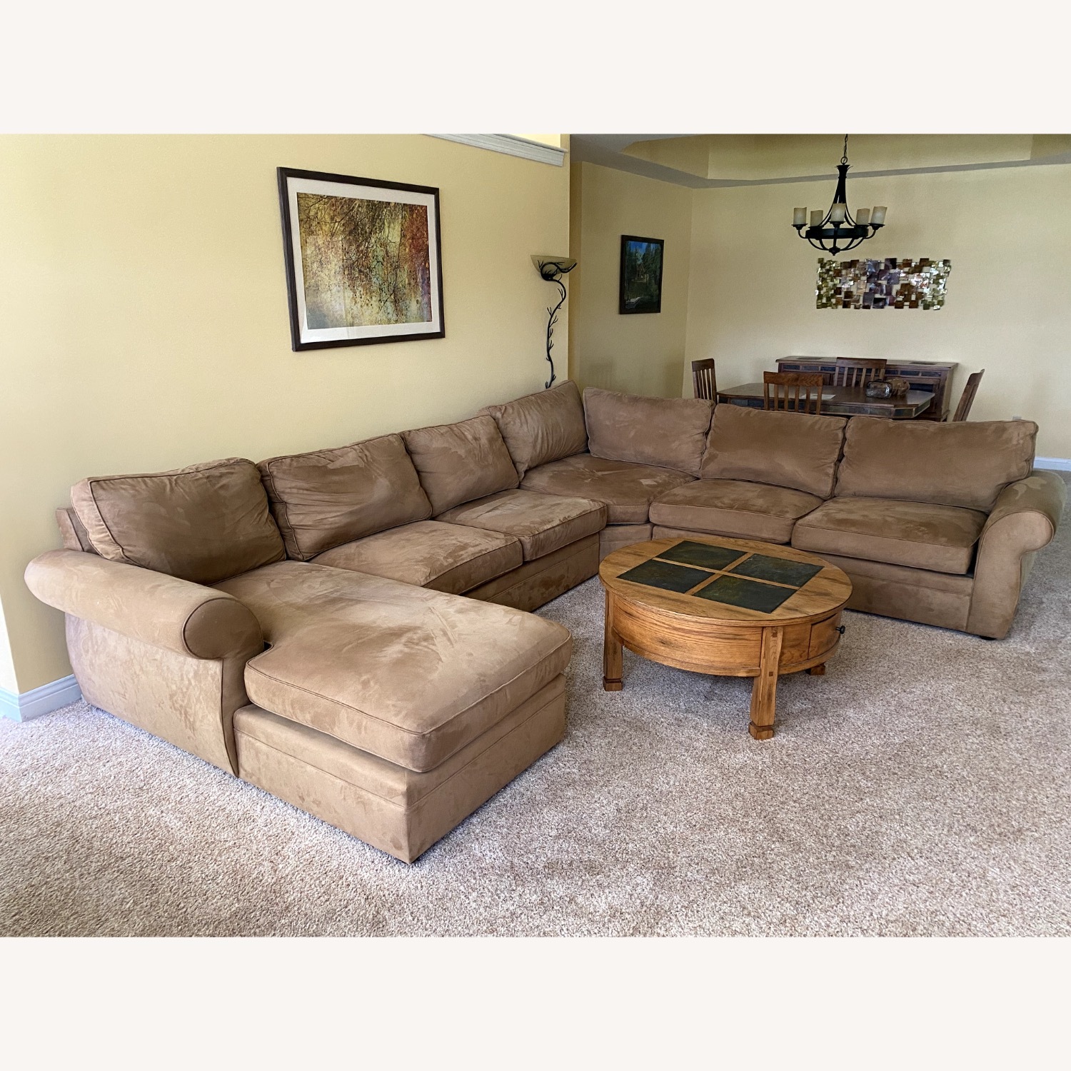  Pottery Barn Pearce Sectional with Chaise  - image-11