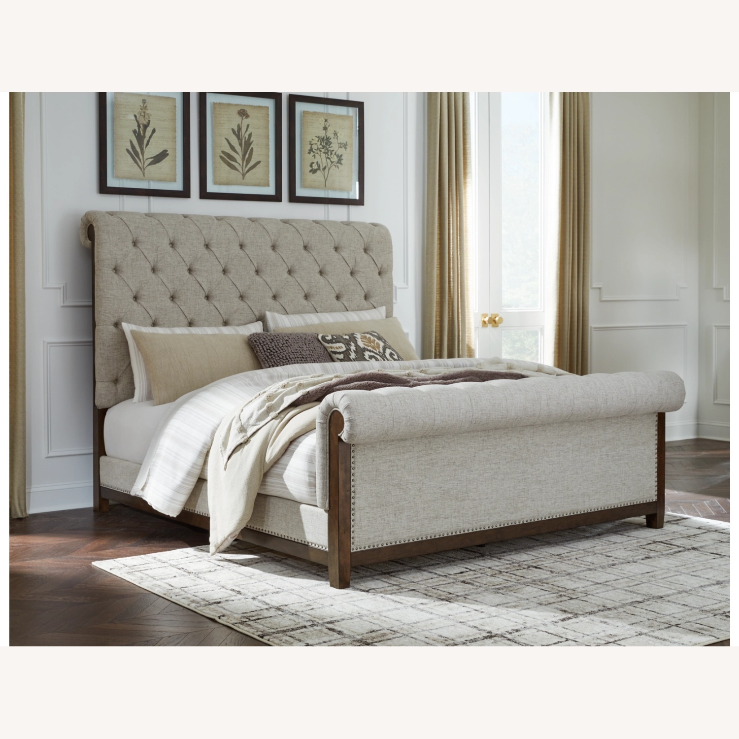 Hillcott King Upholstered Bed - image-6