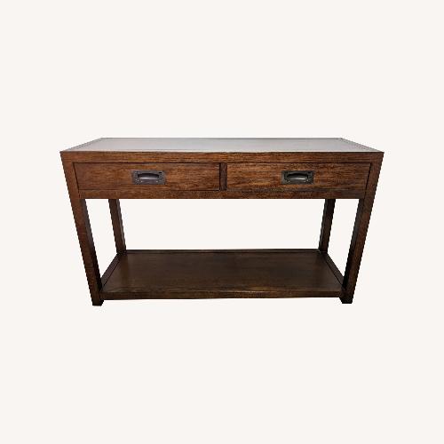 Used Restoration Hardware Larkspur Console Table - Dark Oak for sale on AptDeco