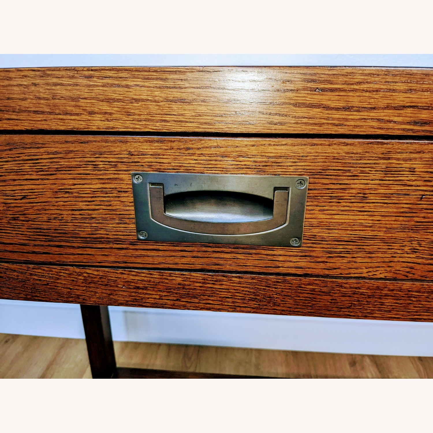 Restoration Hardware Larkspur Console Table - Dark Oak - image-6