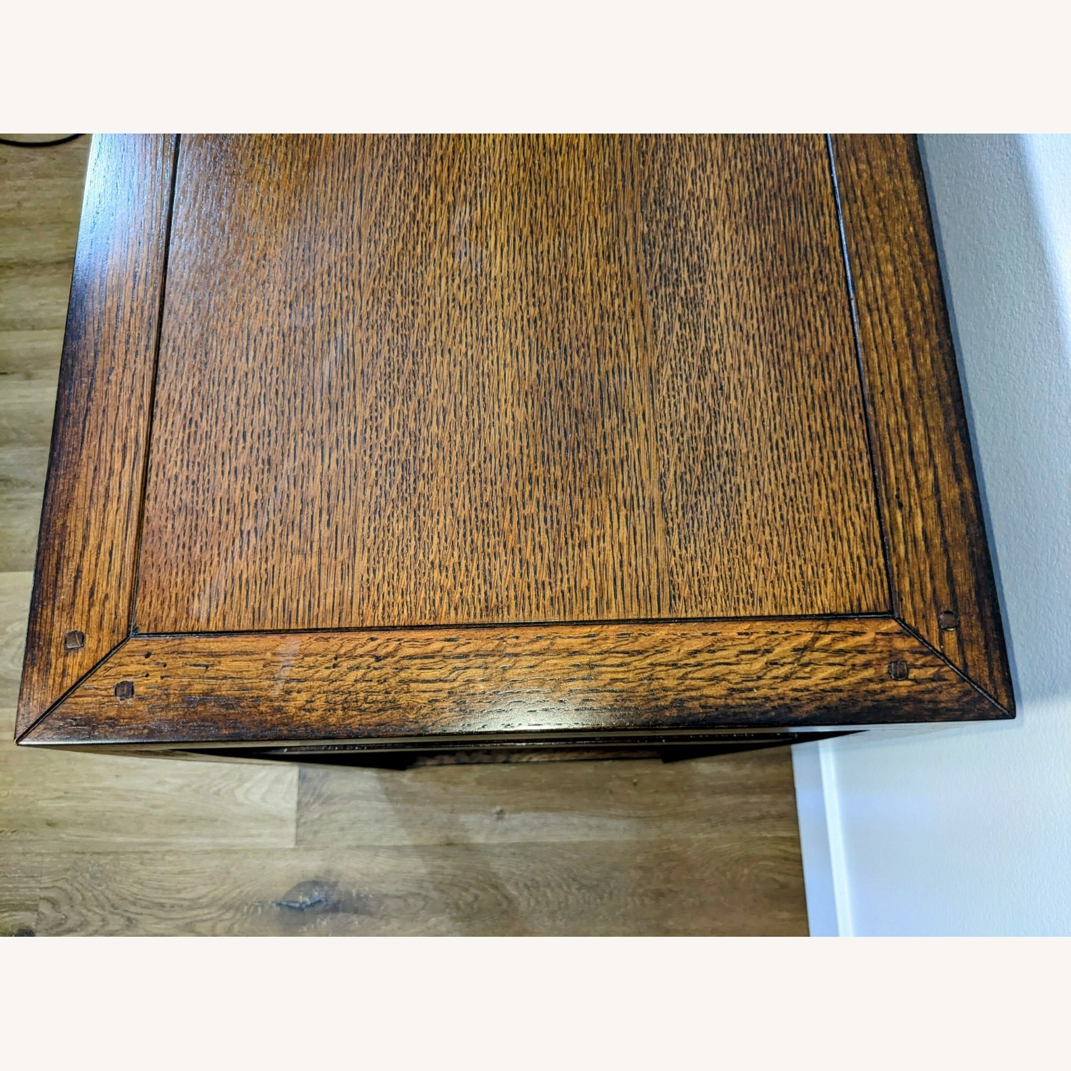 Restoration Hardware Larkspur Console Table - Dark Oak - image-5