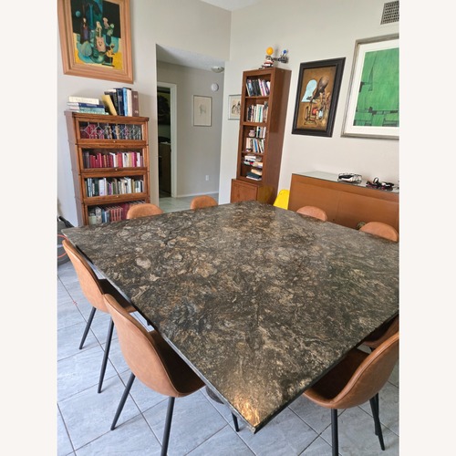 Used Granite Table for 12 for sale on AptDeco