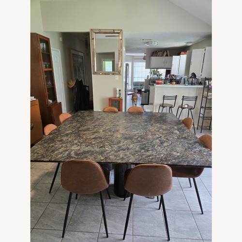 Used Granite Table for 12 for sale on AptDeco