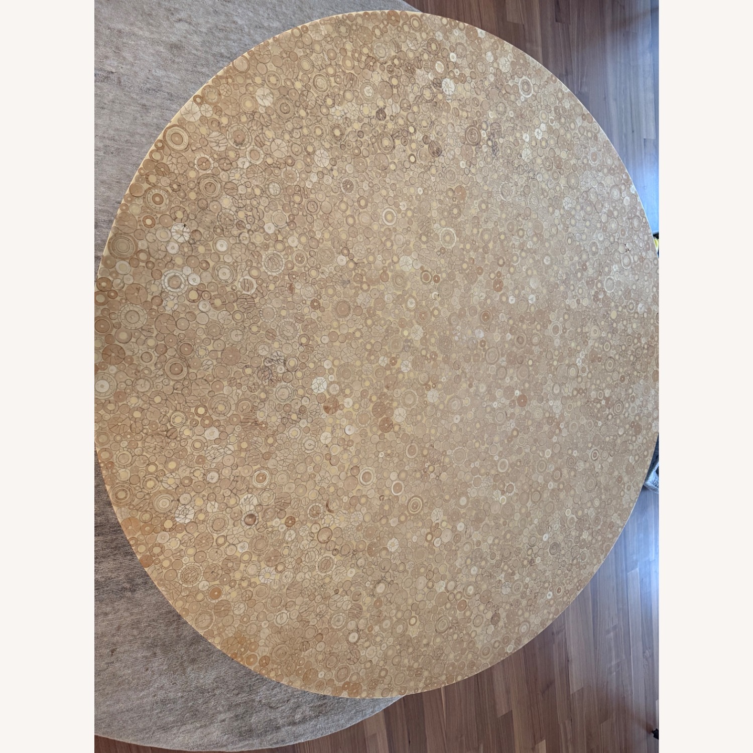 Vintage R&Y Agousti Round Dining Table - image-5