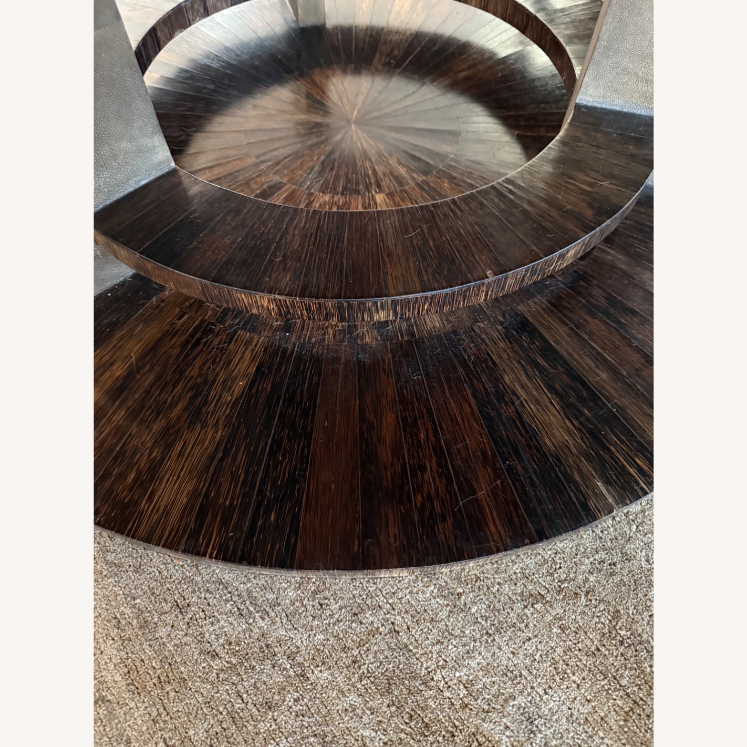 Vintage R&Y Agousti Round Dining Table - image-6