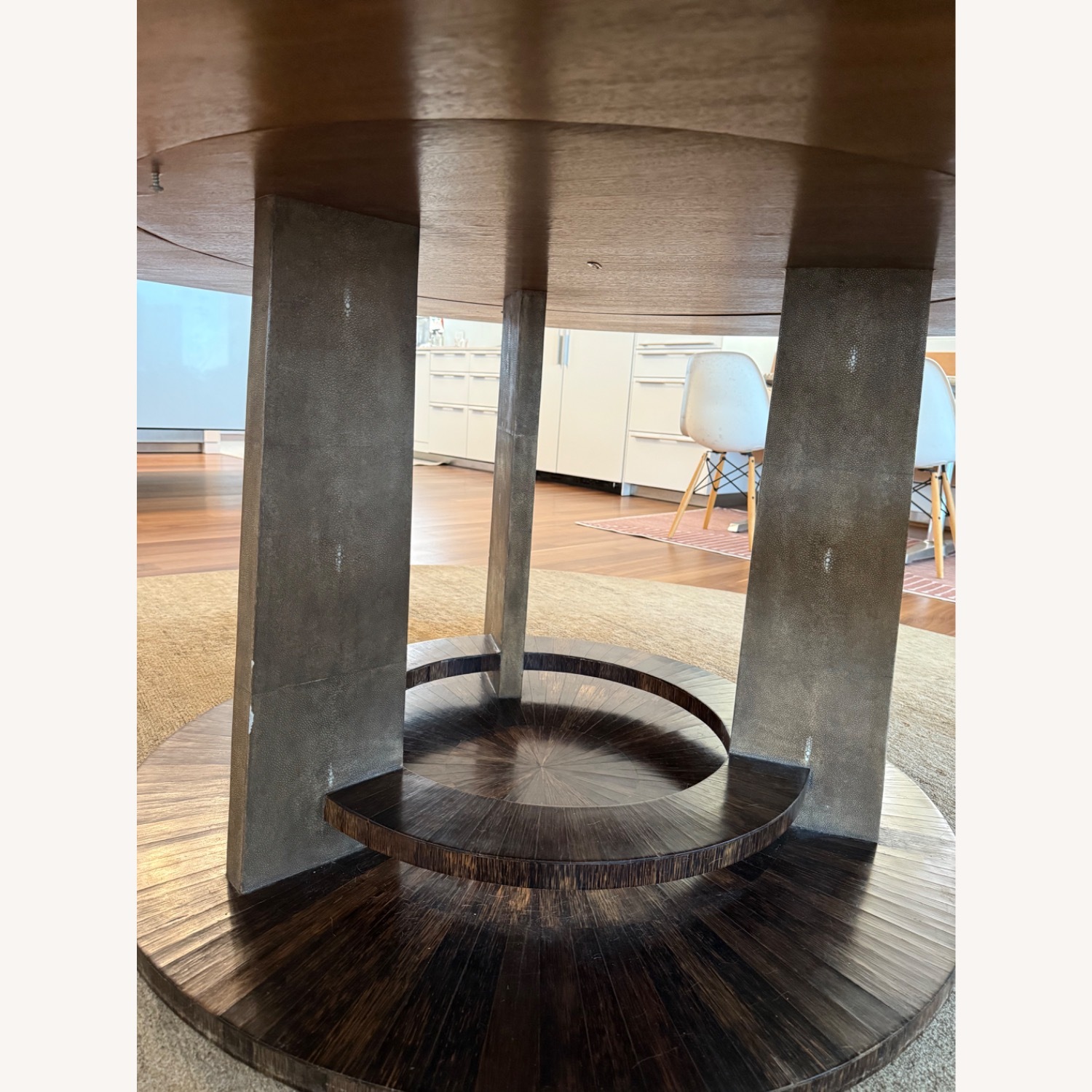 Vintage R&Y Agousti Round Dining Table - image-13