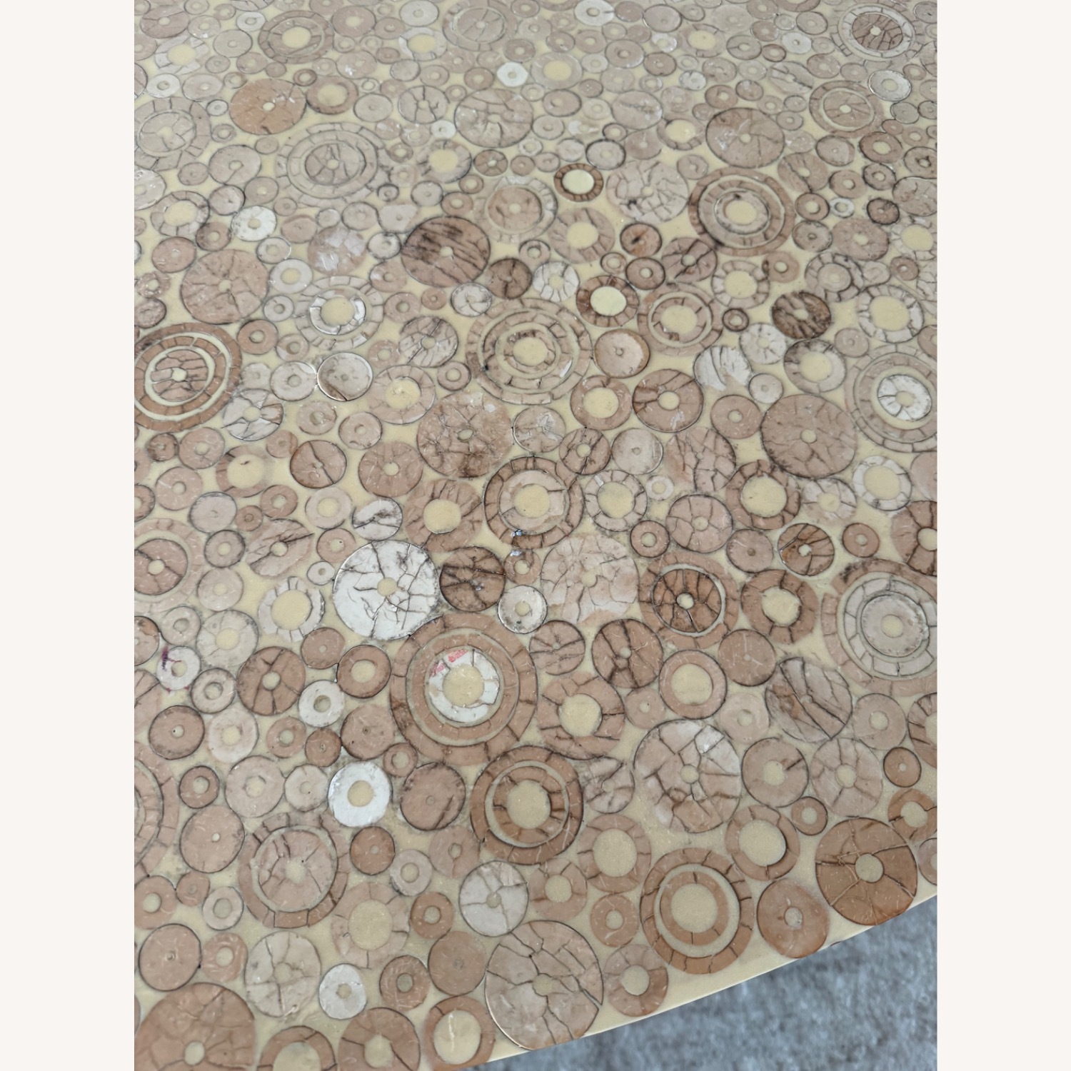 Vintage R&Y Agousti Round Dining Table - image-3