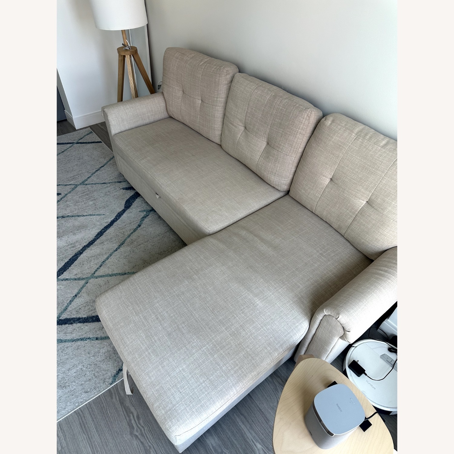 Upholstered Sleeper Sofa - image-4
