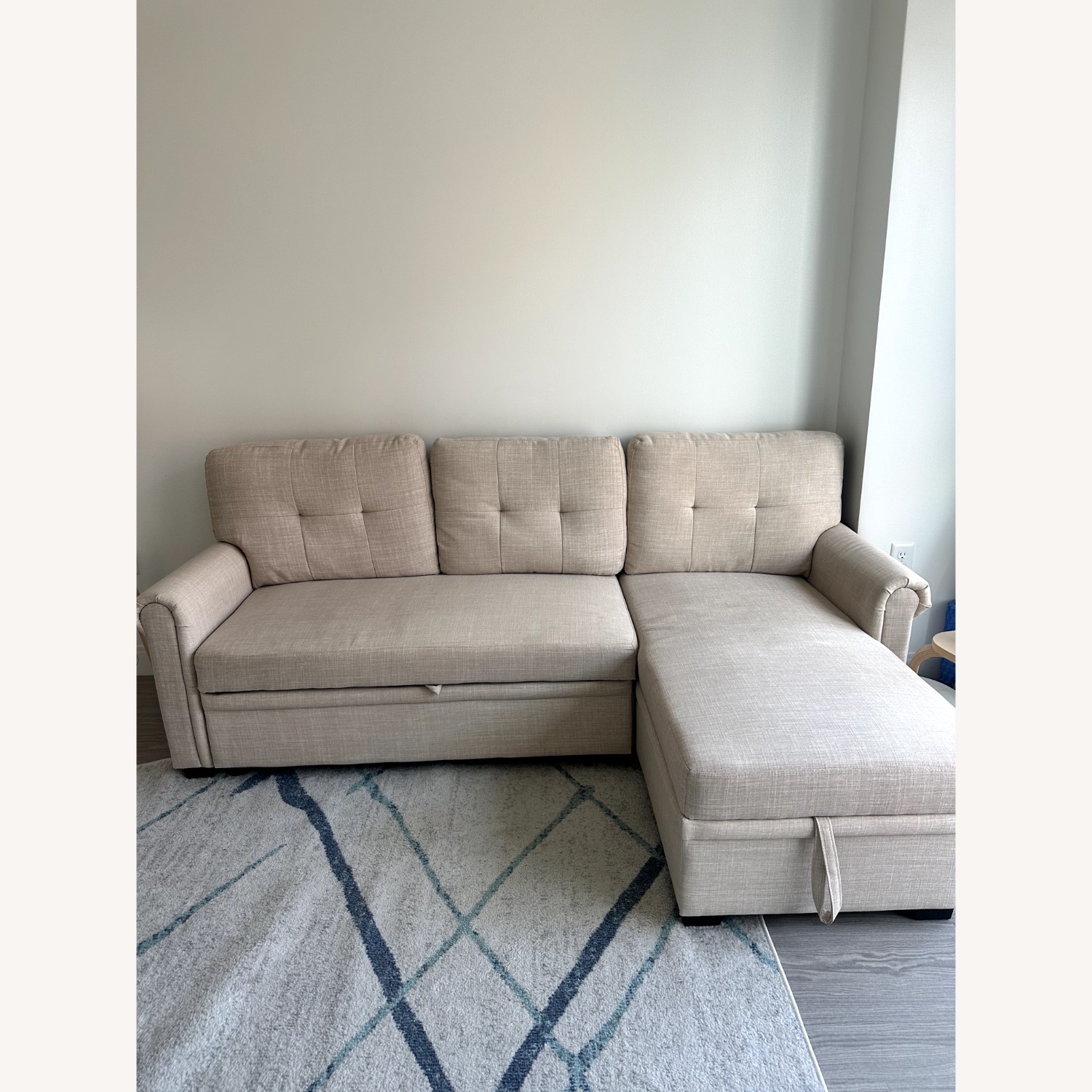 Upholstered Sleeper Sofa - image-3