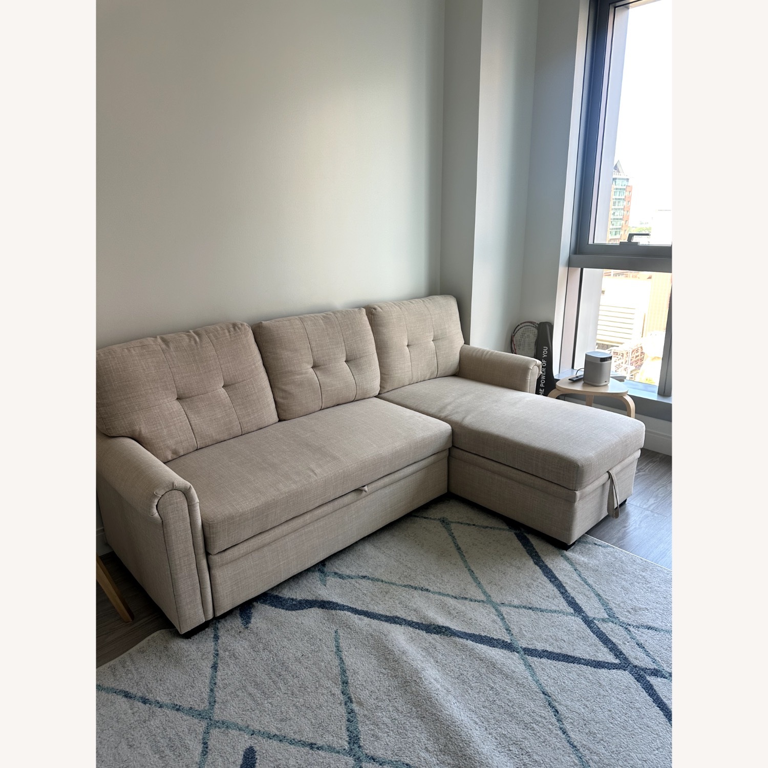 Upholstered Sleeper Sofa - image-2