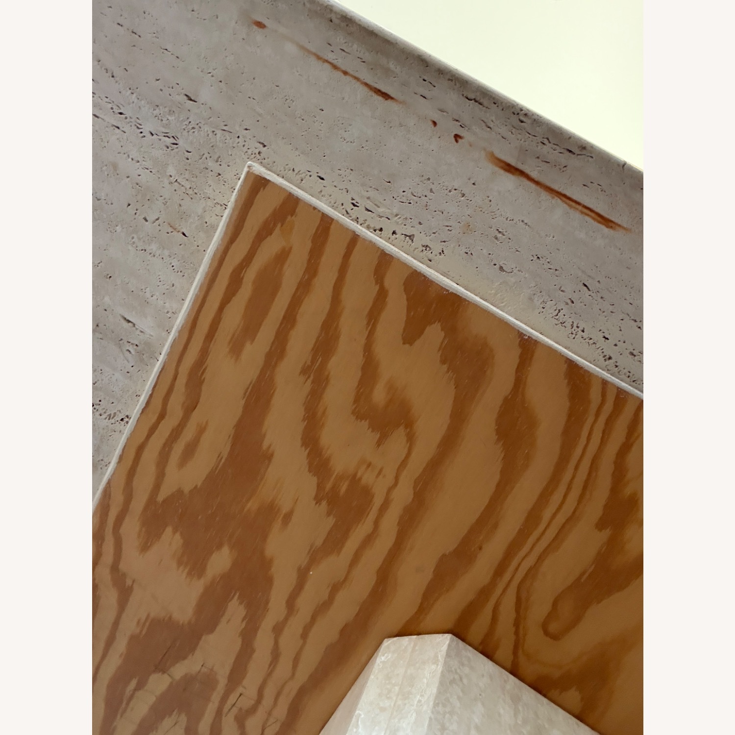 Vintage Italian Travertine Dining Table - image-5