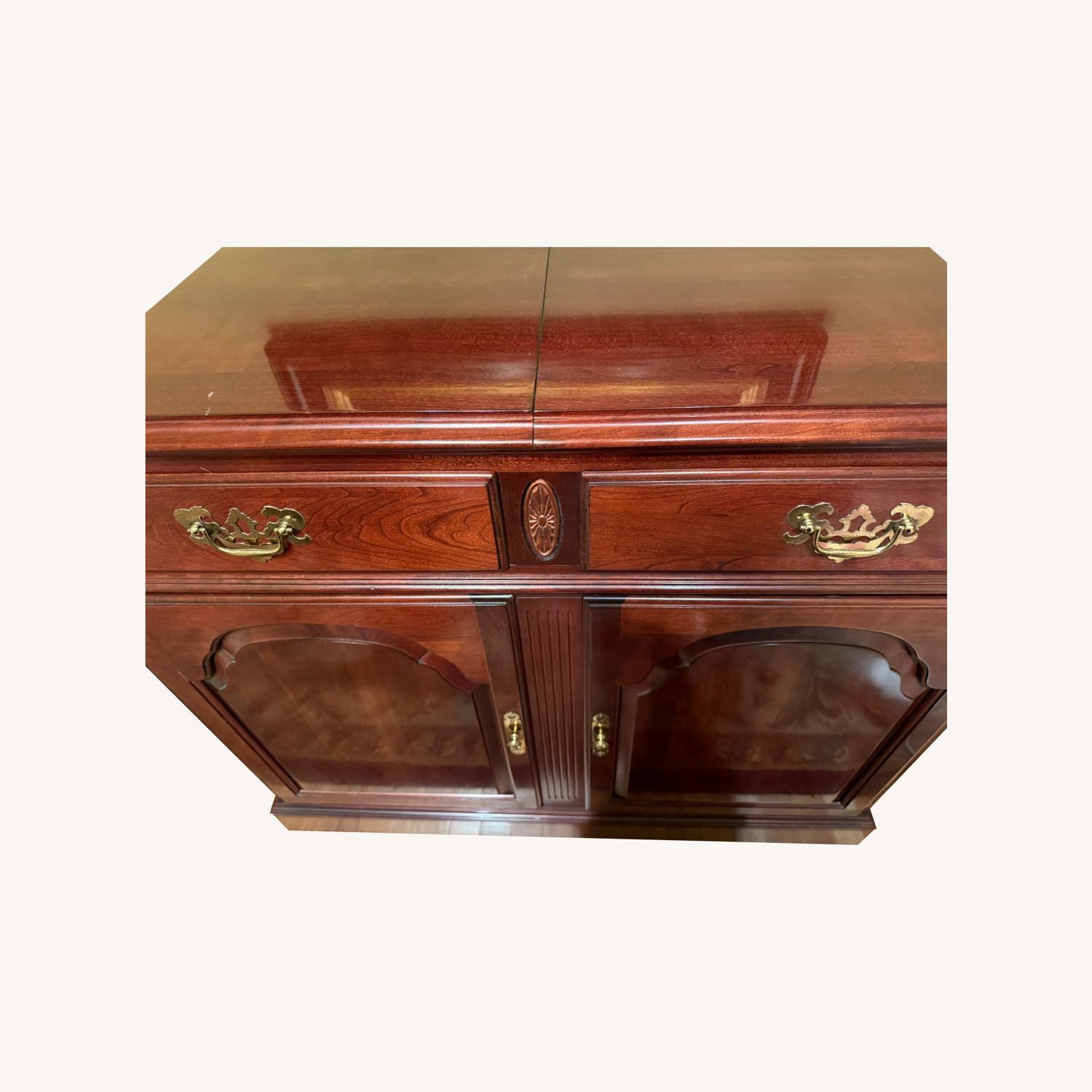 Ethan Allen Georgian Court Flip Top Buffet - image-4