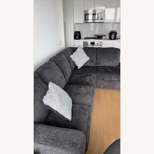 Used Adelson Chenille 2-pc. Sectional for sale on AptDeco