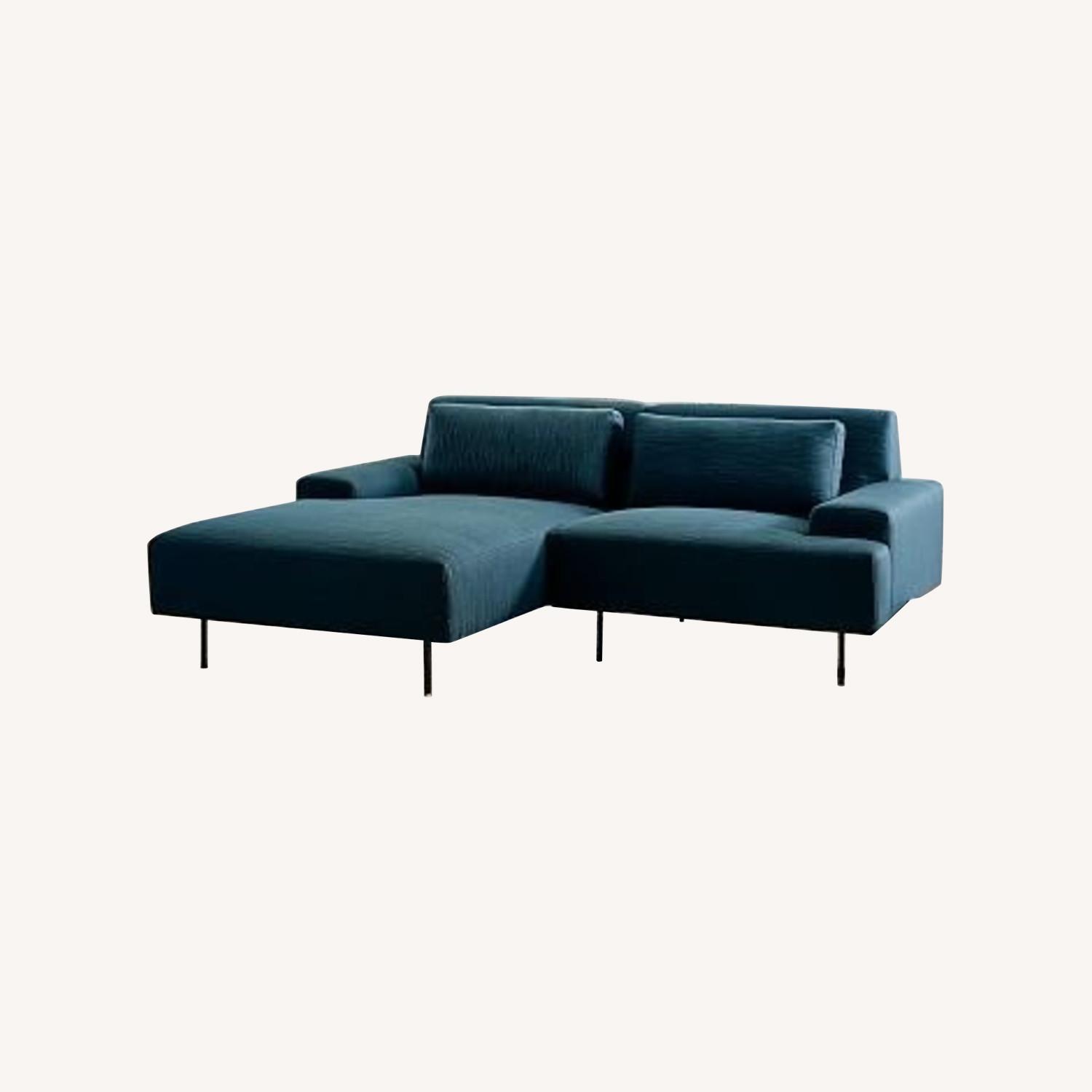 West Elm Small Modular 2-Piece Chaise Sectional - image-0