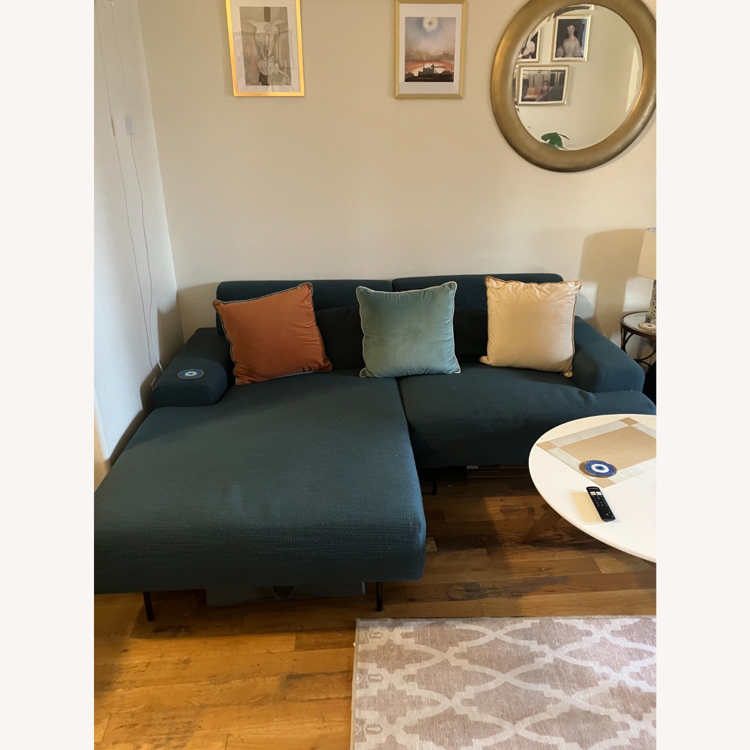 West Elm Small Modular 2-Piece Chaise Sectional - image-1