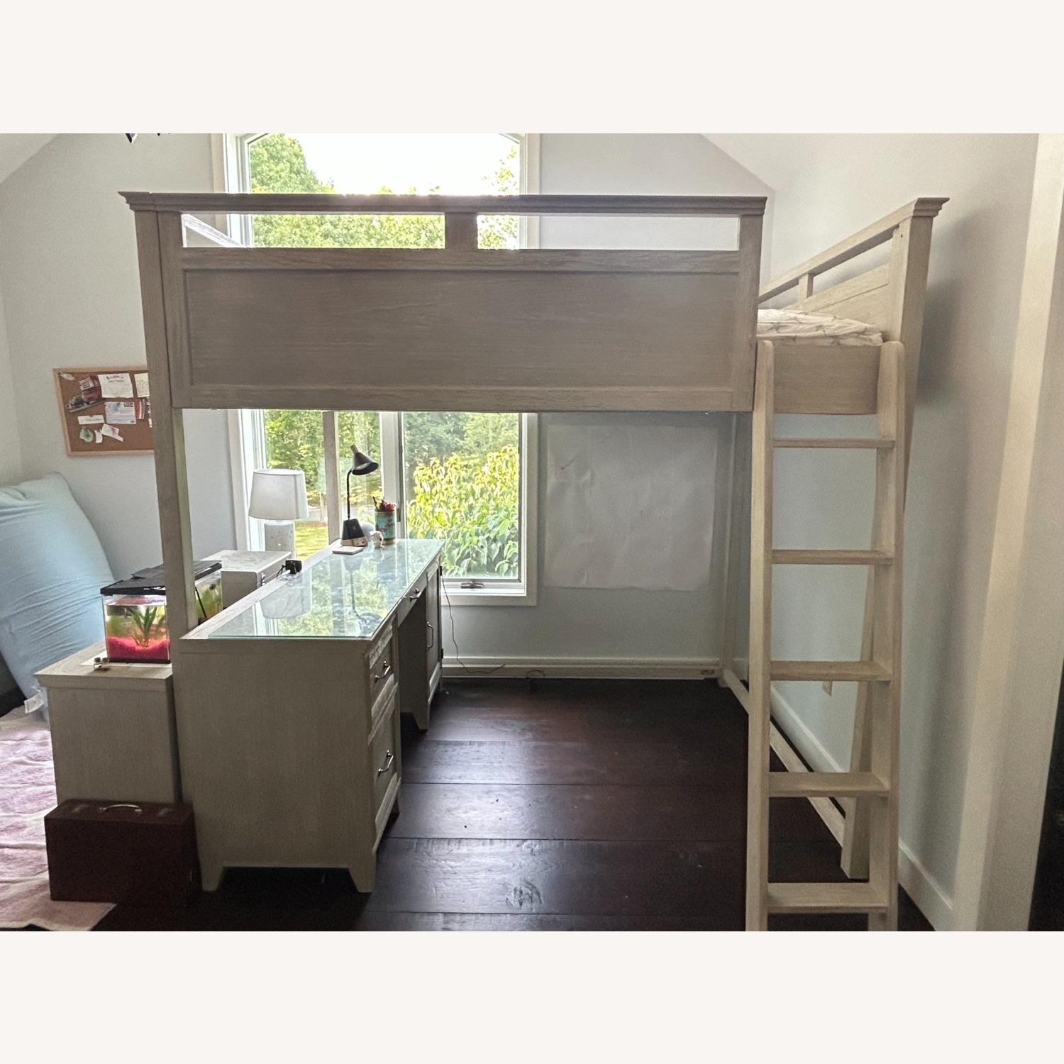 Pottery Barn Teen Hampton Full Loft Bed - image-1