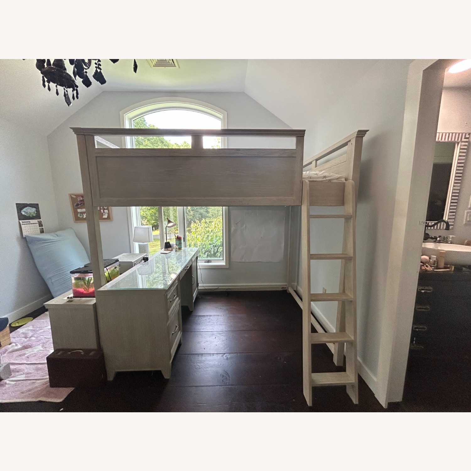 Pottery Barn Teen Hampton Full Loft Bed - image-3