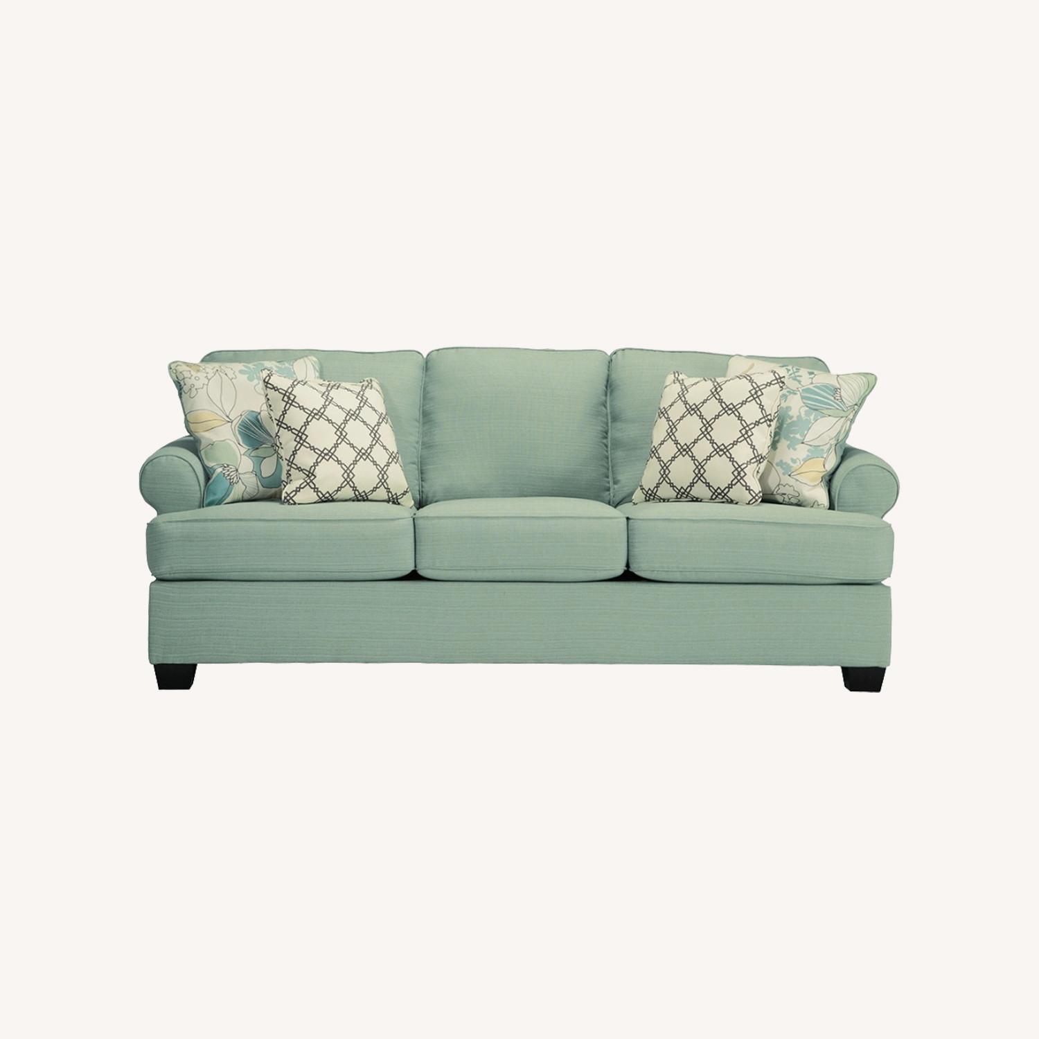 Ashley Furniture Coastal Vibes Sofa W 2 Pillows - image-0