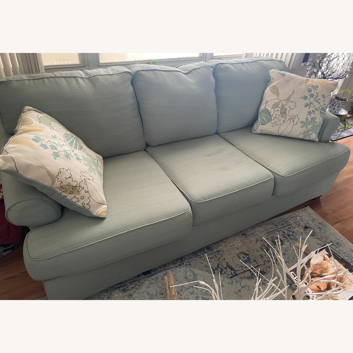 Ashley Furniture Coastal Vibes Sofa W 2 Pillows - image-2