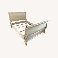 Ethan Allen Country French Brittany Sleigh Bed