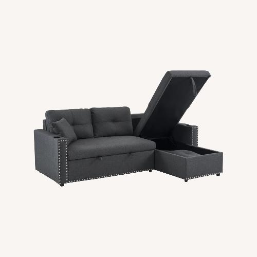 Used Wayfair Upholstered Sleeper Sofa with Storage for sale on AptDeco