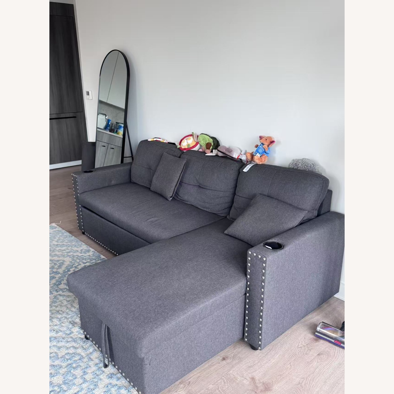 Wayfair Upholstered Sleeper Sofa with Storage - image-2