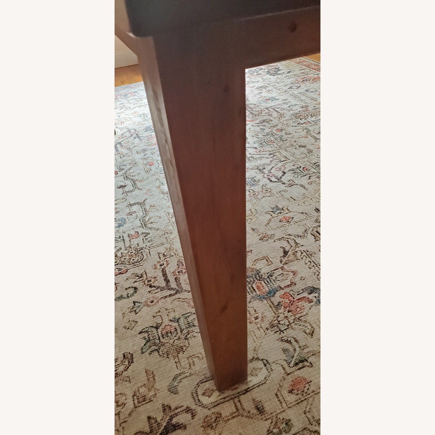 Crate & Barrel Basque Honey Dining Table - image-5