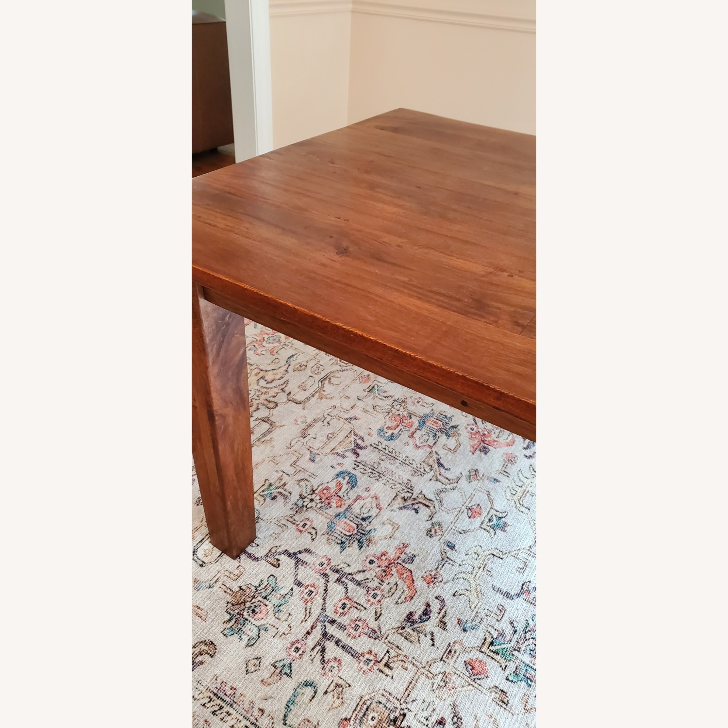 Crate & Barrel Basque Honey Dining Table - image-2