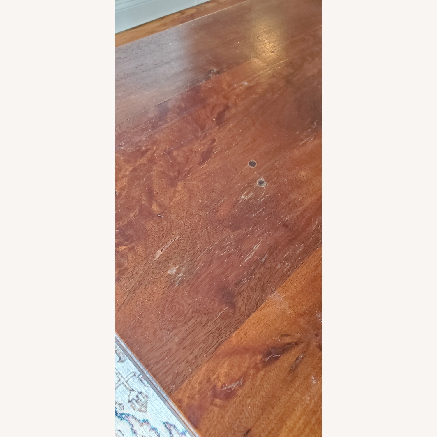 Crate & Barrel Basque Honey Dining Table - image-4