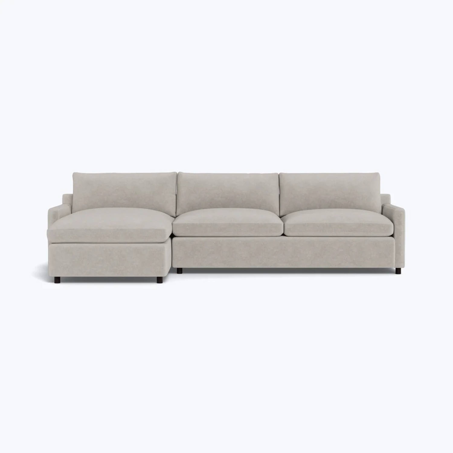 ABC Light Grey Queen Sleeper Sectional - image-9