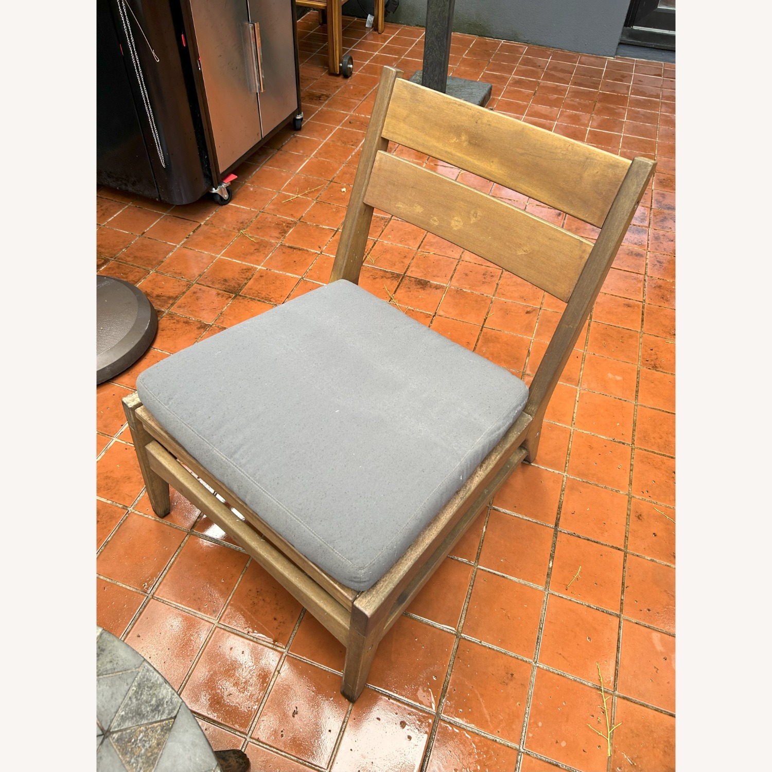 West Elm Patio Lounge Set and Coffee Table - image-5